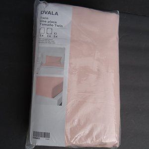 Brand New. IKEA DVALA 100% Cotton Twin set